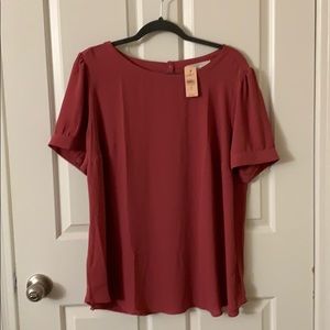 NWT LOFT PLUS BLOUSE size 16